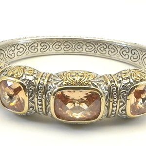 Romanesque Statement Designer Inspired 2-Tone Rect